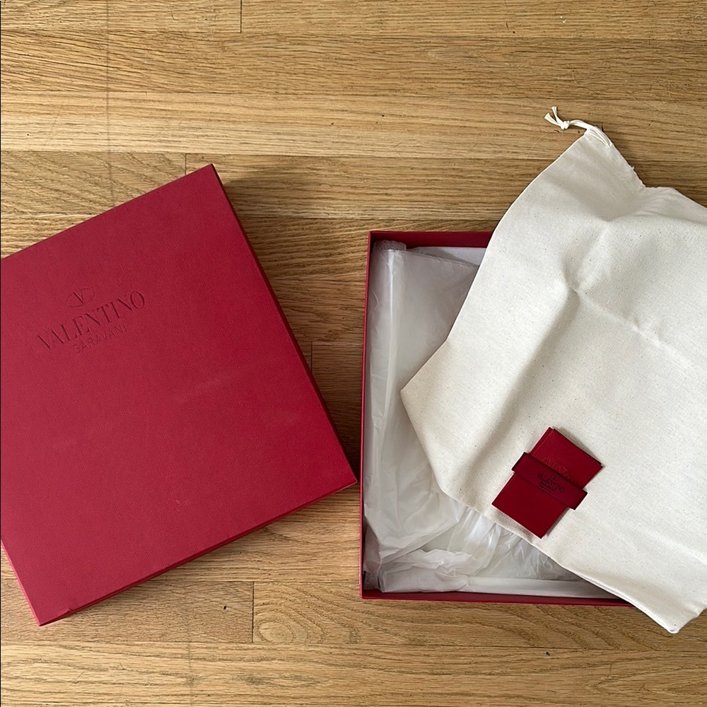 Valentino Red Gift Box with Dust Bag